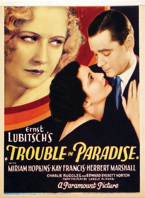 ¡Todo sobre Trouble in Paradise - una comedia romántica de época con un toque picante!